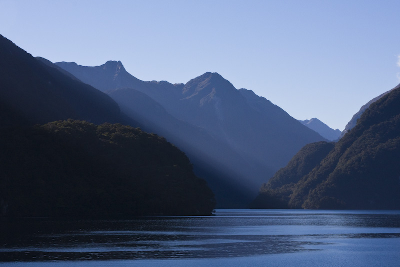 Mountains Above Doubtful Sound